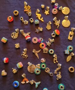 klmars Charm Bracelet Making Kit,Jewelry Making Supplies Beads,Unicorn/Mermaid Crafts Gifts Set for Girls Teens Age 5-12 45 A1vMeWJCbcL
