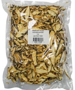 Mushroom House Dried Shiitake Slices, 16 Oz mushroom slices 1 Pound (Pack of 1) 5 A1vaJySYo3L