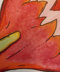 Paul Rubens Watercolor Paper Block, Artist Quality Hot Pressed Paper for Watercolors and Wet Media Block, 100 Percent Cotton, 10.63 x 7.68 inches, 140lb, 20 Sheets (Pink) Pink Cover-Block 10.63" x 7.68" 45 A1vbGCAVfgL