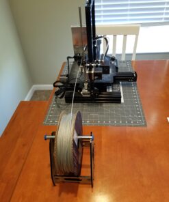 Iverntech 1 Spool Acrylic 3D Printer Filament Holder Mount Rack for PLA, ABS, Wood, TPU, Nylon, Flexible Materials 36 A1vciSwUR L