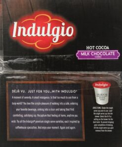 Indulgio Milk Chocolate Cocoa K-Cup Single Serve , 42 Count 42 Count (Pack of 1) 7 A1veCpQ1UFL