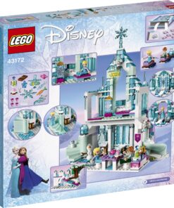 LEGO Disney Frozen Elsa's Magical Ice Palace 43172 Toy Castle Building Kit with Mini Dolls, Castle Playset with Popular Frozen Characters Including Elsa, Olaf, Anna and More (701 Pieces) Standard Packaging 35 A1vmMr1cKfL