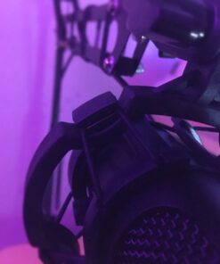 Eastshining Upgraded Adjustable Microphone Suspension Boom Scissor Arm Stand with Shock Mount Mic Clip Holder 3/8'' to 5/8'' Screw Adapter -for Blue Yeti, Snowball & Other Microphones stand with adapter 49 A1wBHvNXxHL