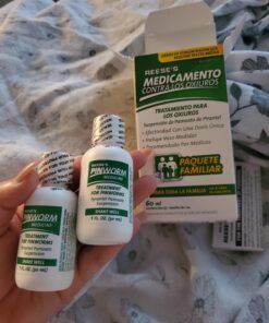 REESE'S PINWORM Medicine Liquid for Entire Family, Full Prescription Strength, 2 Oz 2 Fl Oz (Pack of 1) 27 A1wY3cFtIoL