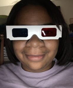 Red & Blue White Cardboard Glasses (3 Pairs) MADE IN US 8 A1wzglknoxL