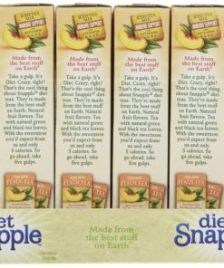 Diet Snapple Singles To Go Peach Tea, 6 sticks in each box, six boxes 12 A1x6M9AMikL