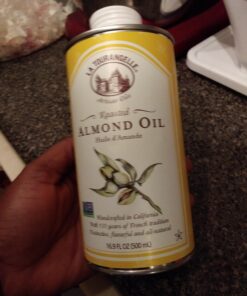 La Tourangelle, Roasted Almond Oil, Artisanal Cooking Oil Rich in Vitamins E, B, and P, Bake, Cook, and Whisk into Marinades and Vinaigrettes, 16.9 fl oz 8.45 Fl Oz 25 A1xC OsE2CL
