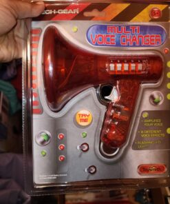 Toysmith Tech Gear Multi Voice Changer, Amplifies Voice With 8 Different Voice Effects, For Boys & Girls Ages 5+, Colors vary 22 A1xHl1aPQ L