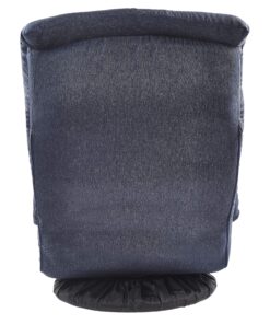 Amazon Basics Swivel Foam Lounge Chair - with Headrest, Adjustable, Denim, Blue, 26.3D x 23.5W x 13.7H in Chair with headrest 27 A1xLHZIRgvL