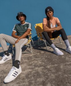 adidas Originals Men's Trefoil Chain Flatbrim Snapback Cap, One Size Black/White 21 A1xNTTQsrpL