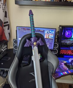 41" Blue Zelda Foam Sword Hero Link Hylian Fantasy Katana LARP Cosplay Roleplay 41 A1y1AJ5oANL