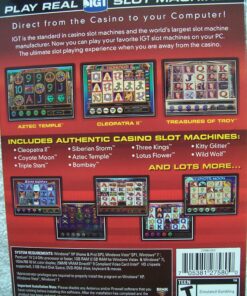 Alternative view of IGT Slots Cleopatra AMR II PC Disc