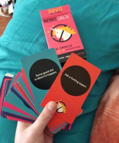 REBEL DECK The Oracle with Attitude Unfiltered, Self Care Oracle, Funny Oracle Deck, 60 Cards 49 A1yYWuzzV7L