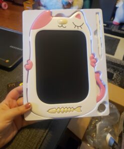 KOKODI Girl Toys, 3-7 Year Old Gifts, LCD Writing Tablet for Kids, Drawing Doodle Board Birthday Presents 3 4 5 6 7 Girls 8.5 inch Pink 36 A1yjMidqVVL