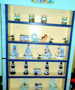 Seashell Gel Tealight Holder with palm wax 1 Count (Pack of 1) 32 A1ymAZNSeL