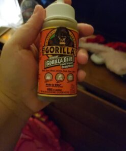 Gorilla Original Gorilla Glue, Waterproof Polyurethane Glue, 4 Ounce Bottle, Brown, (Pack of 1) 1 - Pack 40 A1z hLJKHwL