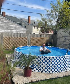 Intex 12-Foot by 30-Inch Metal Frame Pool Set 45 A1zYOSKOAL
