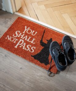 Alternative view of getDigital Doormat You shall not pass - Carpet Entrance Rug Front Door Welcome Mat - Made from coco coir fibers - Orange-Brown, 23.62 x 15.75 inch