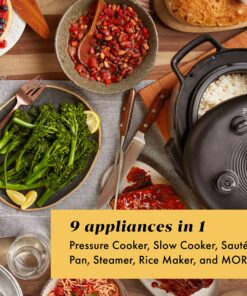 Crock-Pot Express 6 Quart Electric Pressure Cooker and Food Warmer, Programmable Pressure Cooker with Timer, Stainless Steel (2109296) 6-Quart 23 A1zZgnHboYL