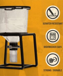 Craft A Brew - The Catalyst Fermentation System - 6.5 gal Conical Fermenter for Beer Home Brewing and Wine Making 22 A1zxyiC8kS