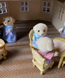Calico Critters Yellow Labrador Family, Dolls, Dollhouse Figures, Collectible Toys 21 B1 AMbyW1eS