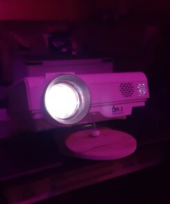 8500Lumens Portable Projector for Home Theater Entertainment, Full HD 1080P Supported Mini Projector HDMI AV USB TV Stick Supported 36 B1 BDE3ZqS