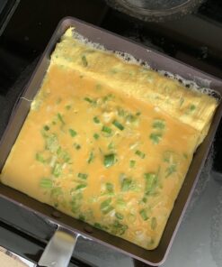 TECHEF - Tamagoyaki Japanese Omelette Pan / Egg Pan, Made in Korea (Purple) (Large) Large 39 B1 Bg6vgZhS