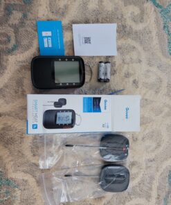 Govee Bluetooth Meat Thermometer, Wireless Meat Thermometer for Smoker Oven, Digital Grill Thermometer with 2 Probes, Timer Mode, Smart LCD Backlight BBQ Thermometer for Cooking Turkey Fish Beef 2 x Probes 75 B1 Y5nGRkiS