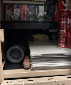 LockerMate Adjust-A-Shelf Locker Shelf, Easy to Use, Extends to Fit Your Locker, Black 1 Pack 29 B10YQoFP8cS