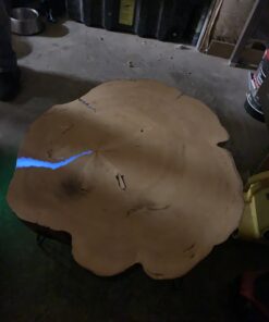 Neon Nights Fluorescent Glow in The Dark Powder, Safe, Long Lasting Non-Toxic Luminous Pigments for Epoxy Resin, Slime, Nails, Acrylic Paint, DIY Crafts, Neon Colored Paint Powder - Blue, 100g/3.5 oz Sky - Blue 32 B10g07XTmyS