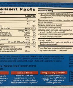 Emergen-C Immune+ Triple Action Immune Support Powder, BetaVia (R), 1000mg Vitamin C, B Vitamins, Vitamin D and Antioxidants, Super Orange – 30 Count 0.33 Ounce (Pack of 30) 35 B10inCR32S