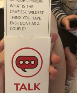 Romantic Game for Couples -Gift - Perfect Date Night Ideas - Girlfriend, Boyfriend, Newlywed, Wife or Husband. 3-in-1:Talk, Flirt, Dare. Reignite and Deepen Relationship with Your Partner. 35 B10tPrPqPfS