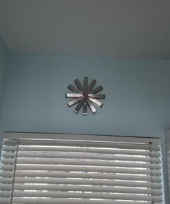 Umbra Ribbon Wall Clock Stainless-steel 44 B119T3ypMlS