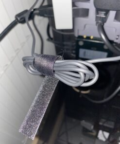 PASOW 50pcs Cable Ties Reusable Fastening Wire Organizer Cord Rope Holder 7 Inch (Black) Black 46 B11SnhgQeiS