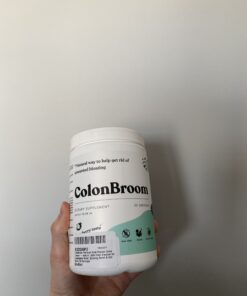 ColonBroom Psyllium Husk Powder - Safe Colon Cleanse for Bloating Relief & Gut Health - Colon Broom Colon Cleanser - Vegan, Gluten Free, Non-GMO Fiber Powder Supplement, 60 Servings 60 Servings (Pack of 1) 43 B11mbZAqnQS