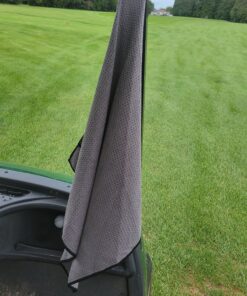 STICKIT Magnetic Towel, Gray | Top-Tier Microfiber Golf Towel with Deep Waffle Pockets | Industrial Strength Magnet for Strong Hold to Golf Carts or Clubs Pack of 1 22 B11p4uxLdKS