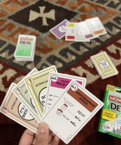 Hasbro Gaming Monopoly Deal Card Game, Quick-Playing Card Game for 2-5 Players, Game for Families and Kids, Ages 8 and Up, Christmas Stocking Stuffers (Amazon Exclusive) 27 B11pP2dGQS