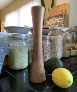 Masontops Pickle Packer - Acacia Wood Vegetable Fermentation Tamper - Cabbage Sauerkraut Pounder - Fermenting Food Tool 21 B12gqAEoKxS