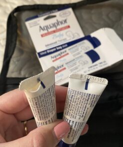 Aquaphor Baby Healing Ointment To-Go Pack - Advanced Therapy for Chapped Cheeks and Diaper Rash - Two .35 oz. Tubes 27 B12wT pfhVS