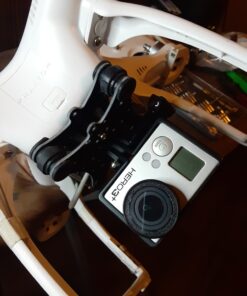 GoolRC Gimbal FPV Camera Mounts with Anti Vibration Plate Replacmenet for DJI Phantom Walkera Qr X350 Gopro Hero 3 3+ 4 CF Carbon Fiber 32 B13BCYsSrWS