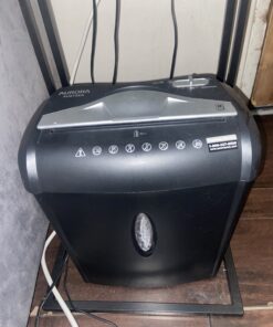 Aurora AU875XA Paper and Credit Card Shredder with 3.7-Gallon Wastebasket, 8-Sheet Cross-Cut with Basket 8-Sheet Crosscut 25 B13HnEQYq9S