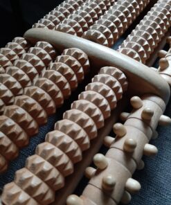 TheraFlow Foot Massager - Relaxation Gifts for Women, Mom, Runners, Men, Dad - Plantar Fasciitis Relief - Foot Roller for Foot Pain, Neuropathy, Heel Spur Pain, Stress Relief, Wooden Reflexology Tools Single Reflexology 33 B13Ju7RFZKS