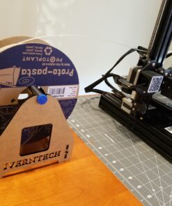 Iverntech 1 Spool Acrylic 3D Printer Filament Holder Mount Rack for PLA, ABS, Wood, TPU, Nylon, Flexible Materials 37 B14vm2RKDIS