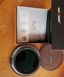 K&F Concept 49mm Variable ND2-ND400 ND Lens Filter (1-9 Stops) for Camera Lens, Adjustable Neutral Density Filter with Microfiber Cleaning Cloth (B-Series) 42 B14z29qwfVS
