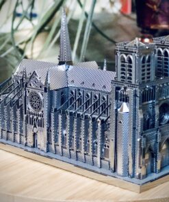 Metal Earth Fascinations Premium Series Notre Dame Cathedral 3D Metal Model Kit 35 B15Dxg5tDZS