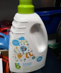 Babyganics 3X Baby Laundry Detergent, HE compatible, Stain-Fighting, Fragrance Free, 60 Fl Oz 21 B15LhRrj4iS