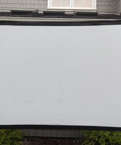 Elite Screens Yard Master 2, 135-INCH Outdoor Projector Screen with Stand 16:9, 8K 4K Ultra HD Fast Fold Portable Movie Screen Foldable Easy Snap On Cinema Theater, OMS135H2 16:9 Aspect Ratio Front Projection 50 B15O6eOimfS