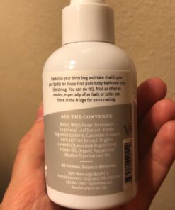 Earth Mama Herbal Perineal Spray | Safe for Pregnancy and Postpartum Recovery, Witch Hazel Natural Cooling Spray for After Birth Feminine Care Essentials, Benzocaine & Butane Free, 4-Fluid Ounce Unscented 4 Fl Oz (Pack of 1) 30 B15cwU2x4eS