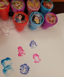 Princess Disney 10 Assorted Self Inking Stampers Party Favor 14 B15i2GTe5GS
