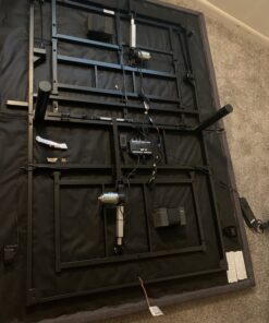 Lucid L600 Adjustable Bed Base Frame - Queen Size - Zero Gravity - Bluetooth - Companion App - Head and Foot Incline - Interactive Dual Massage - Under Bed Lighting - Wireless Remote - Dual USB Ports Adjustable Base Only 28 B1653AT2gFS